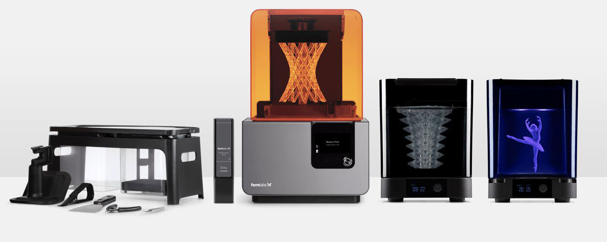New Formlabs 3D SLA Printer up and working!