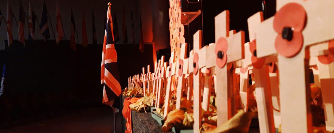 100 crosses made for moving remembrance event