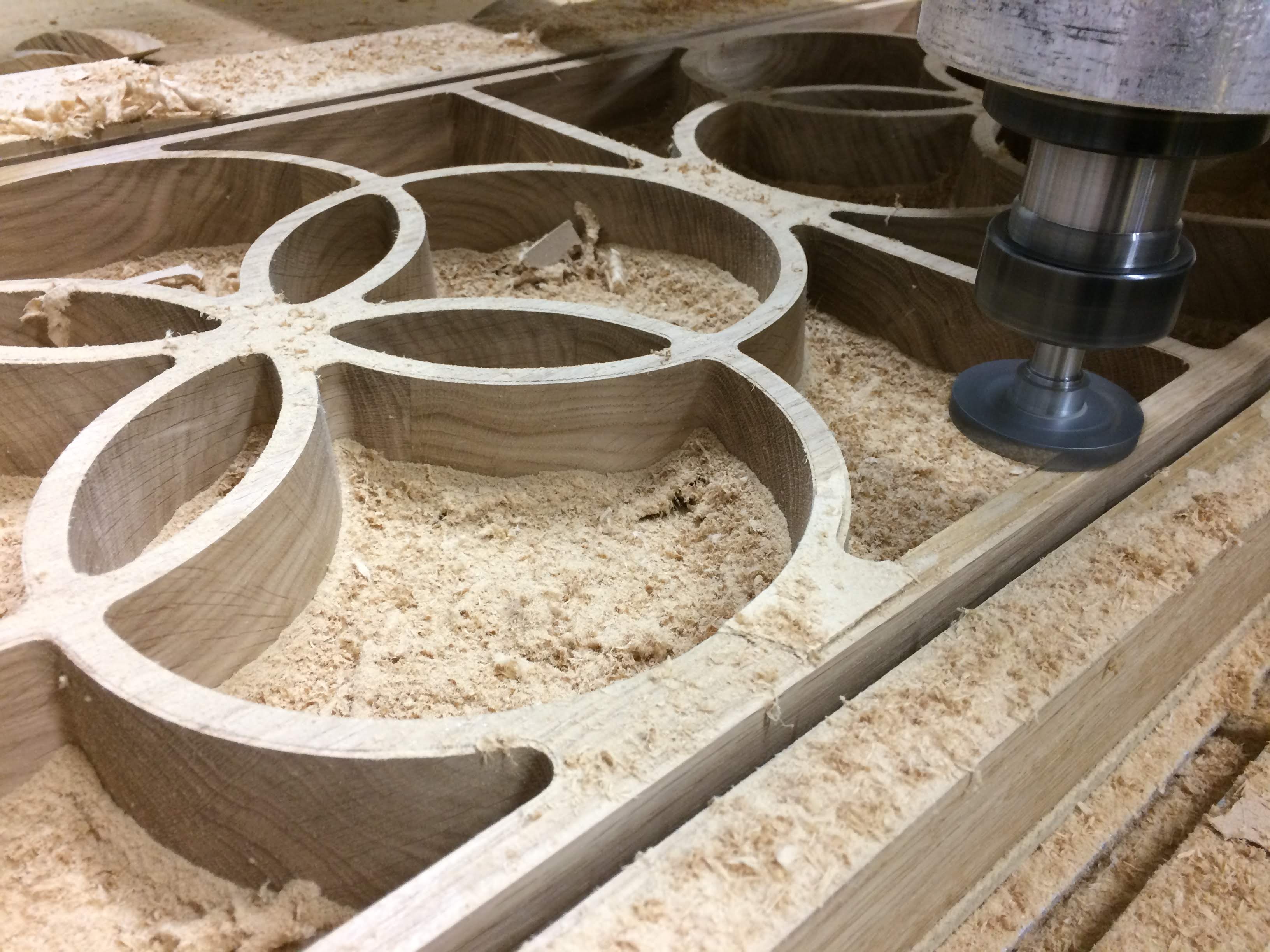 CNCing forms for bronze casting moulds