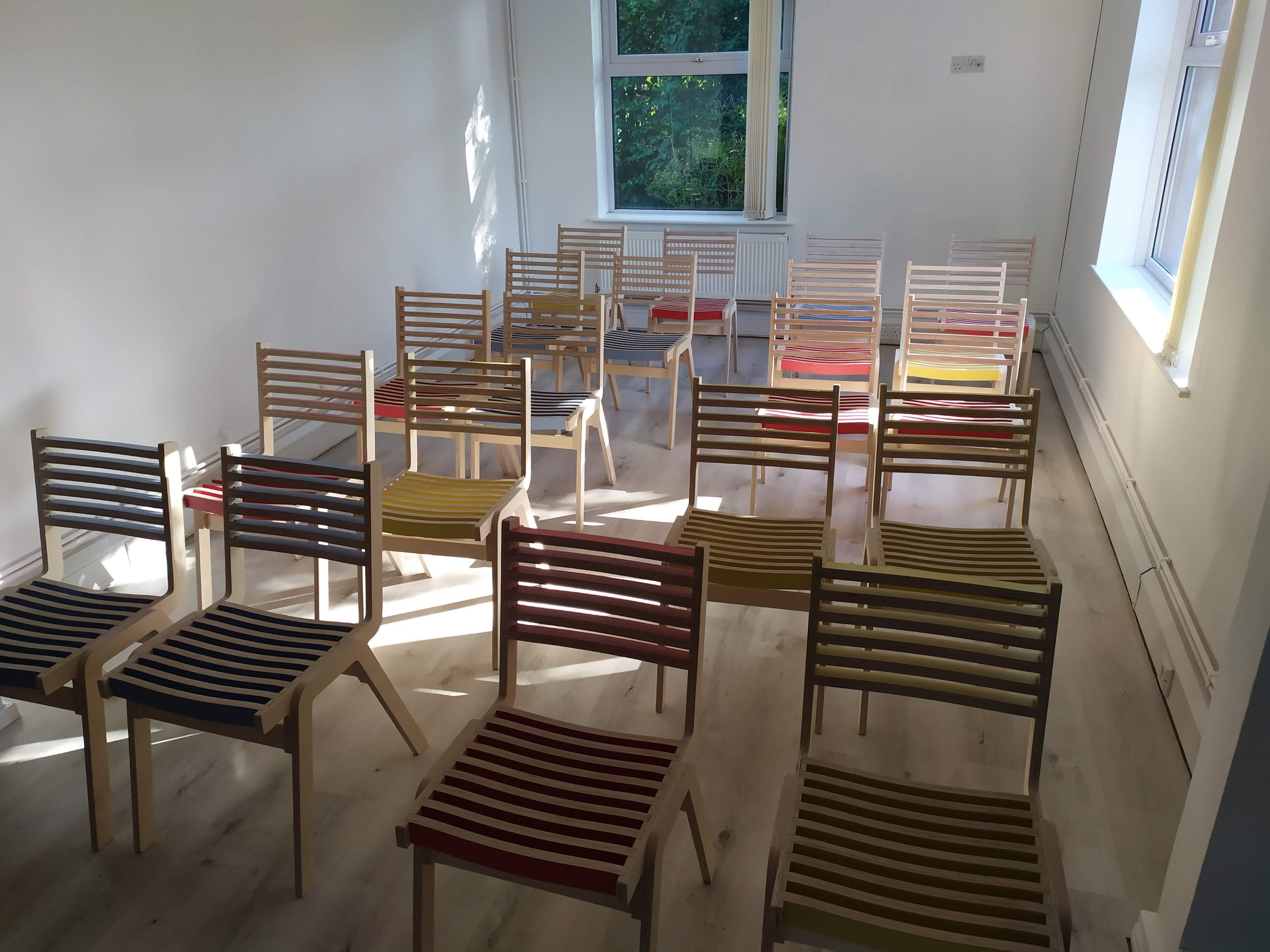 FabLab’s bespoke designed chairs