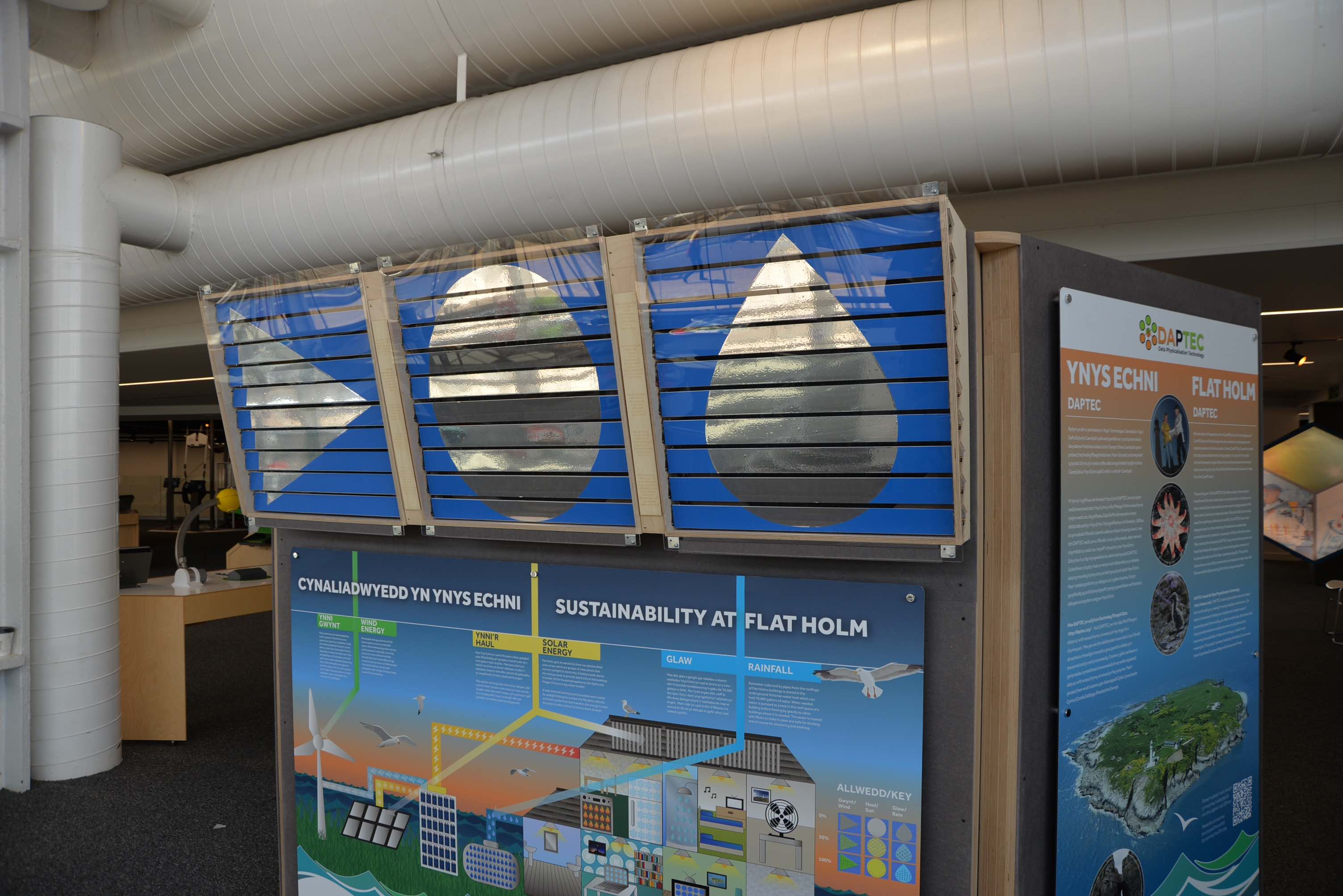Making data visible to highlight Flat Holm’s ecological mission