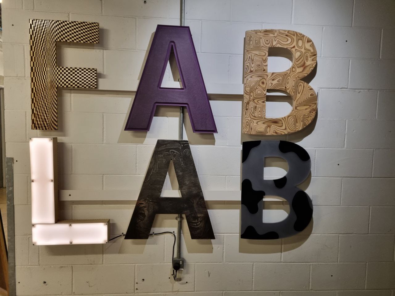 New FABLAB Sign